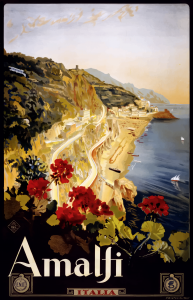 Amalfi Poster vintage